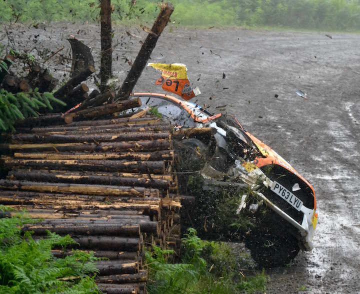 Thrills and spills on very slippery NG Stages