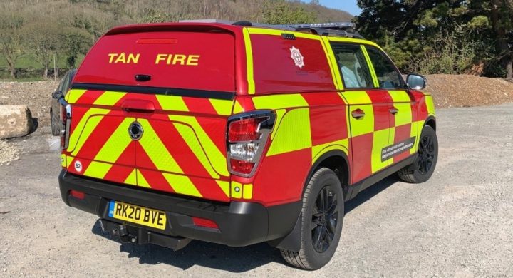 North Wales Fire Service shows Musso power