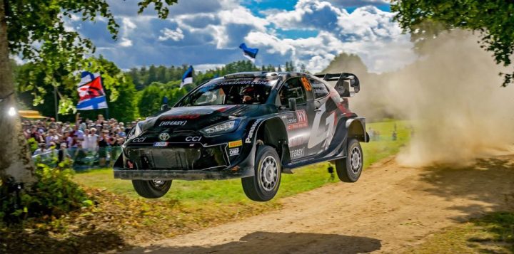Toyota hopes flying high for WRC Rally Finland